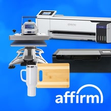 heat press and printing material and equipment