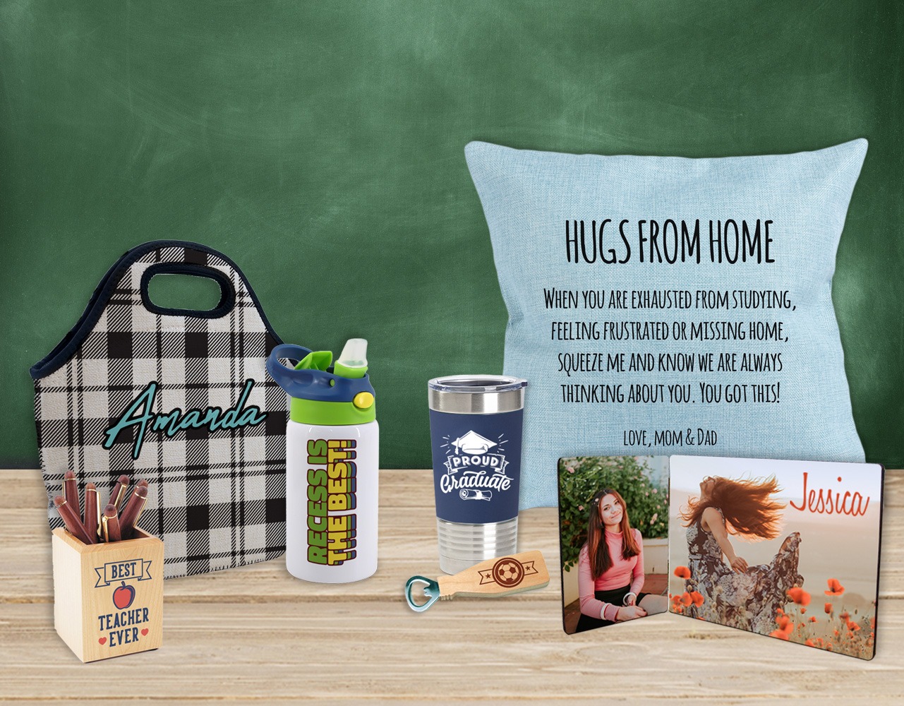 random personalized school spirit items