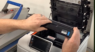 Changing To Sublimation Toner On The UNINET icolor 550 Digital Transfer Printer