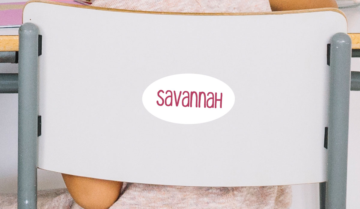 COLOP e-mark chair label