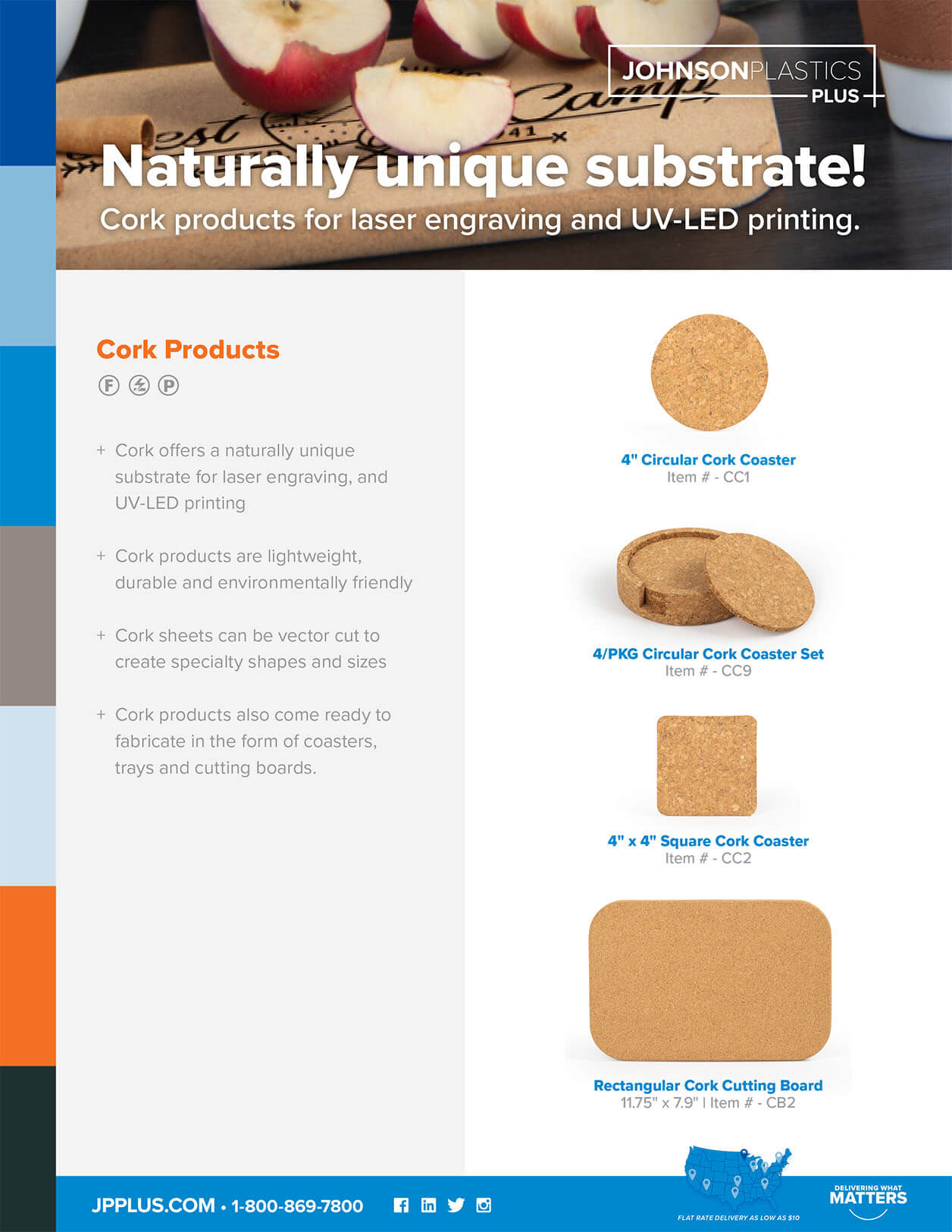 cover of cork products brochure