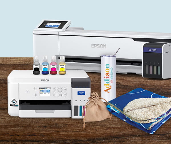 epson sublimation printer and equipment accessories