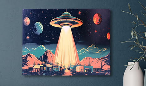 EufyMake UV-LED Printed Space Image