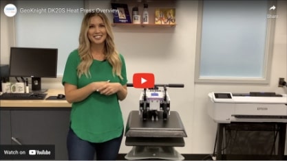 GeoKnight DK20S Heat Press Overview