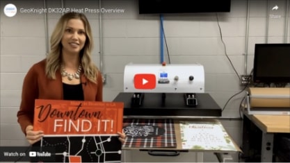 Skinny TumbleGeoKnight DK32AP Heat Press Overview