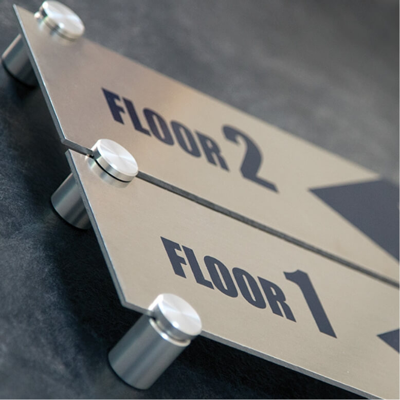 Gyford standoff signage