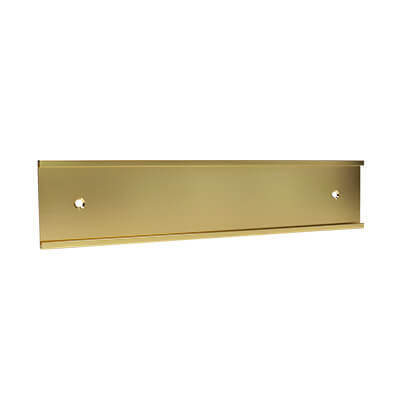 gold wall holder with holes