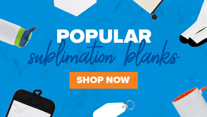 Shop popular sublimation blanks