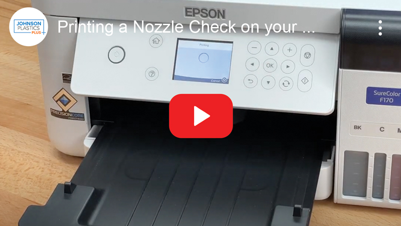 Epson SureColor F170 Sublimation Printer video playlist