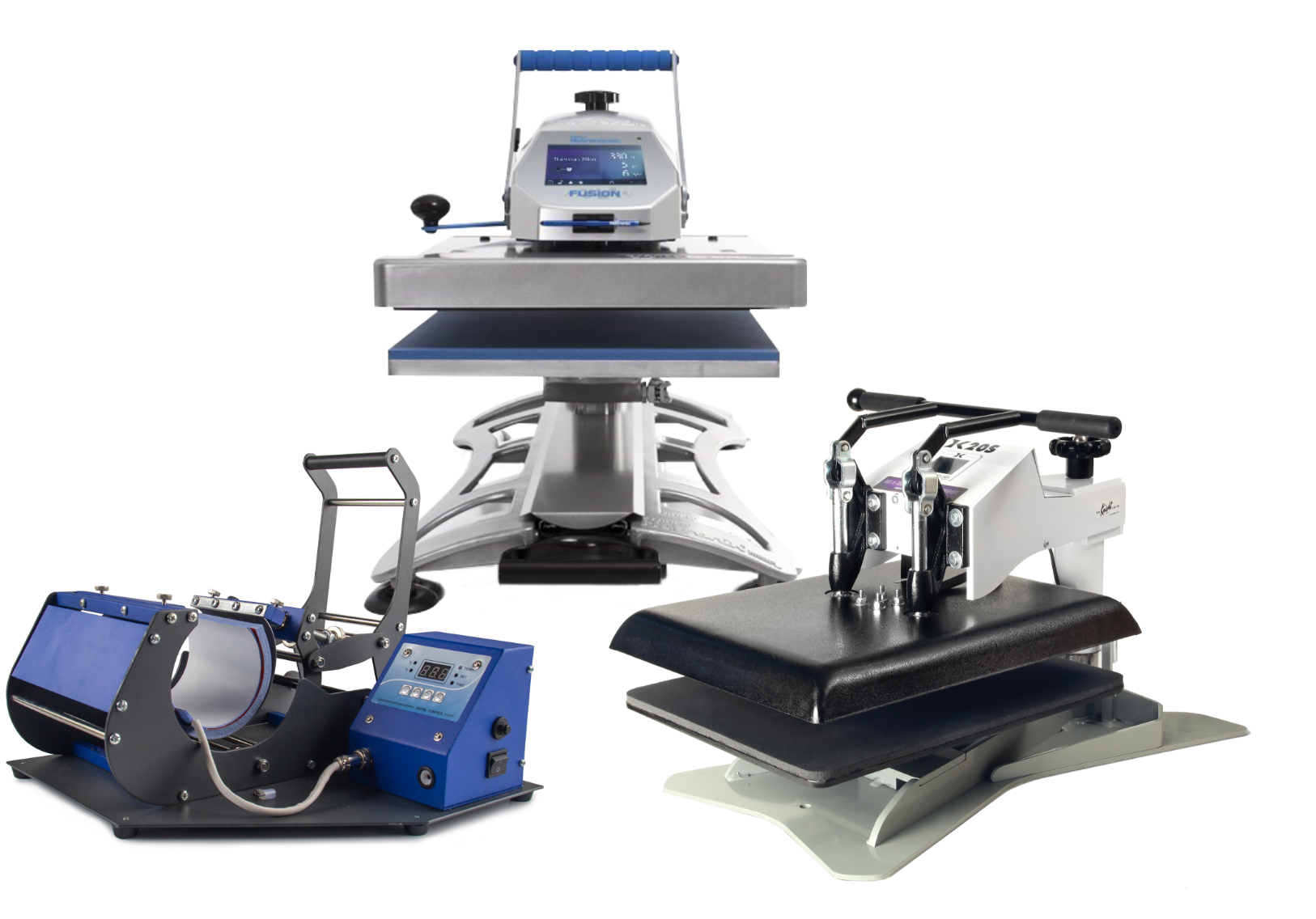Heat press machines