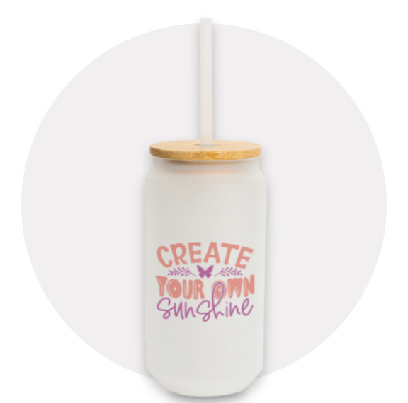 custom vinyl drinkware